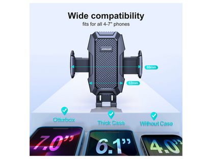Suport Auto Joyroom JR-ZS285, 4.5inch - 6.5inch, Negru
