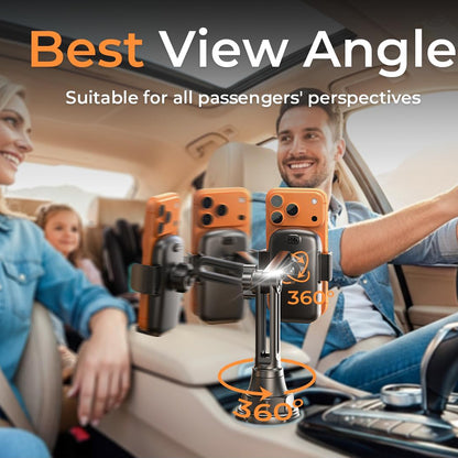 Suport Auto Lisen pentru Telefon / Tableta, 4.5inch - 12.9inch, Negru YL0223070048