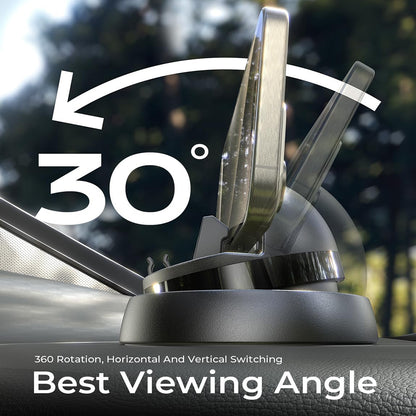 Suport Auto Lisen pentru Telefon / Tableta cu grosime 6mm - 13mm, Negru YL0224060015