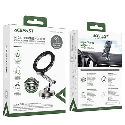 Suport Auto Magnetic Acefast D20, Universal, Argintiu