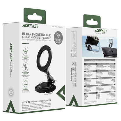 Suport Auto Magnetic Acefast D64, Universal, Negru