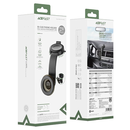 Suport Auto Magnetic Acefast D69, 4.7inch - 6.9inch, Negru