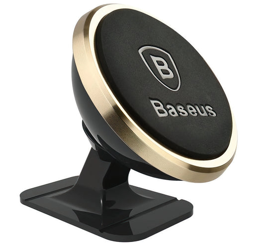 Suport Auto Magnetic Baseus 360, Universal, Auriu SUCX140015