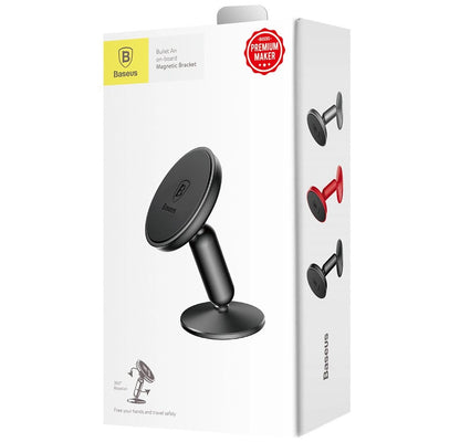 Suport Auto Magnetic Baseus, Universal, Negru SUYZD-01