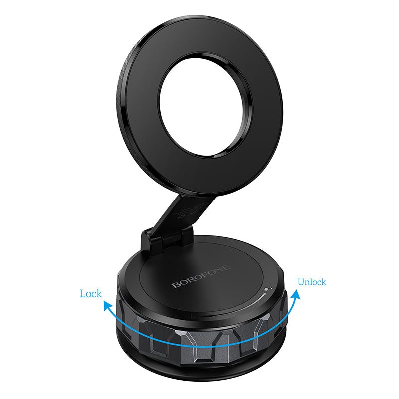 Suport Auto Magnetic Borofone BH140 Gloria, 4.5inch - 7inch, Negru