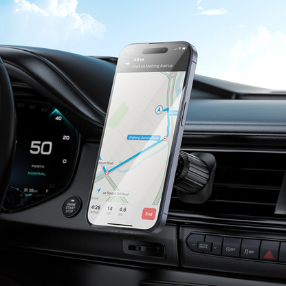 Suport Auto Magnetic Borofone BH122 Profit, 4.5inch - 7inch, Negru