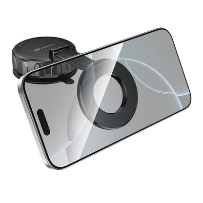 Suport Auto Magnetic Borofone BH140 Gloria, 4.5inch - 7inch, Negru