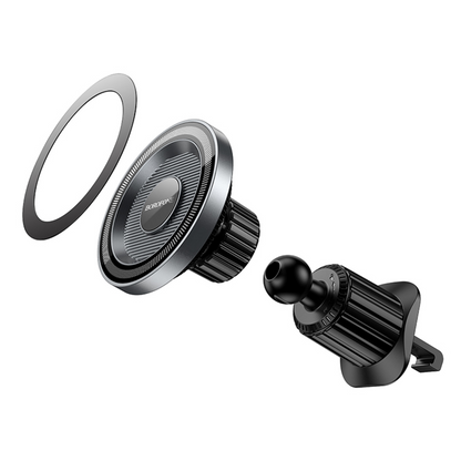 Suport Auto Magnetic Borofone BH122 Profit, 4.5inch - 7inch, Negru