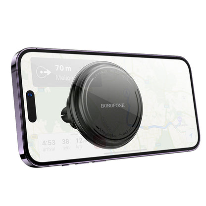 Suport Auto Magnetic Borofone BH135 Parker, Universal, Negru