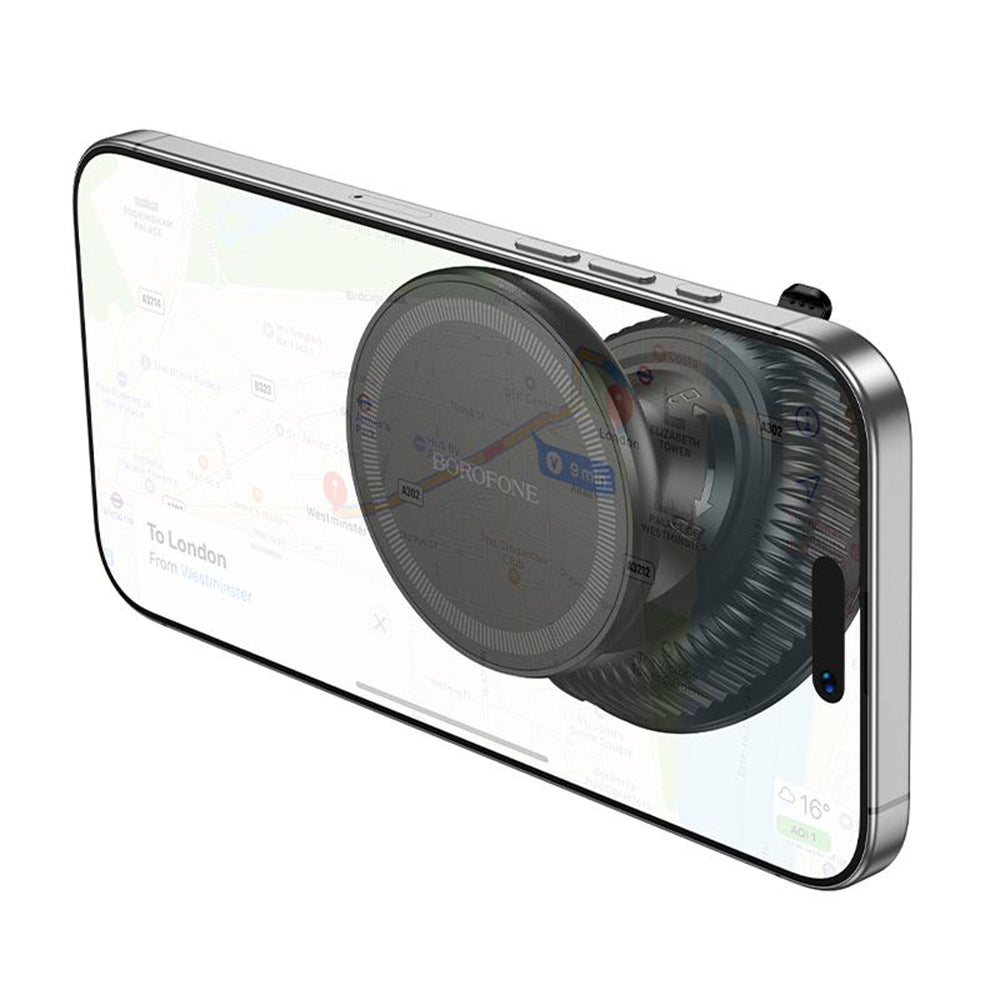 Suport Auto Magnetic Borofone BH139 Rider, 4.5inch - 7inch, Negru