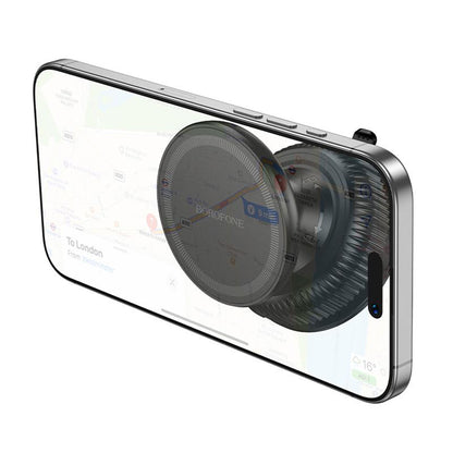 Suport Auto Magnetic Borofone BH139 Rider, 4.5inch - 7inch, Negru