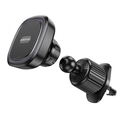 Suport Auto Magnetic Borofone BH96 Ice, Universal, Negru Gri