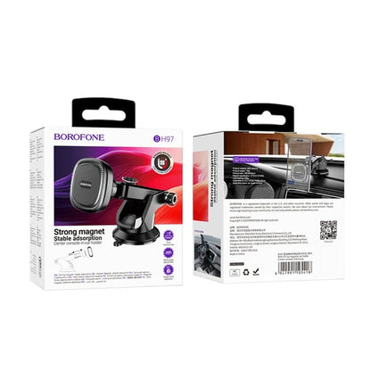 Suport Auto Magnetic Borofone BH97 Ice, Universal, Negru