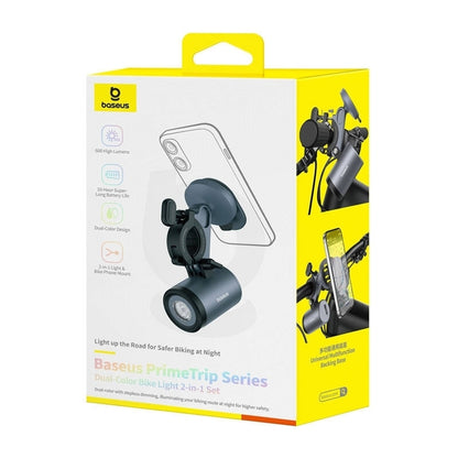 Suport Bicicleta cu Lanterna Baseus PrimeTrip, Universal, Negru C12569000121-00