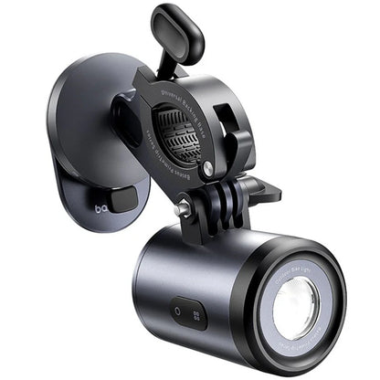Suport Bicicleta cu Lanterna Baseus PrimeTrip, Universal, Negru C12569000121-00