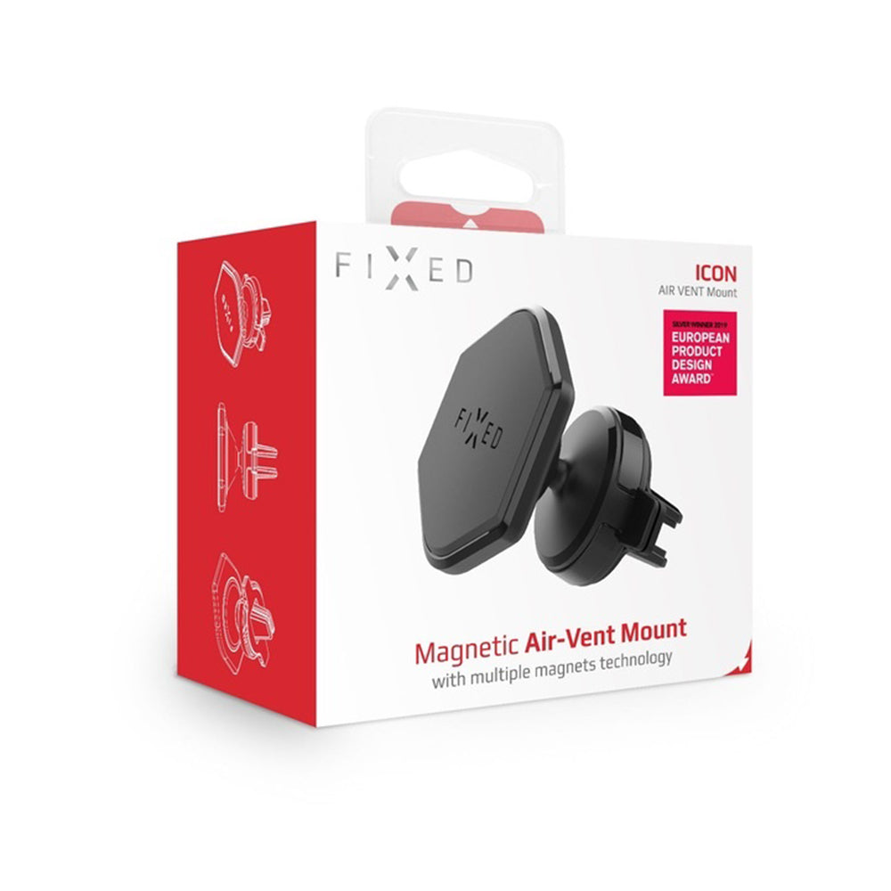 Suport Auto Magnetic Fixed Icon, Universal, Negru