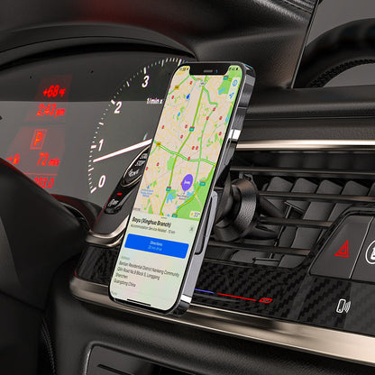 Suport Auto Magnetic HOCO A81 Ligue Air Vent, Universal, Negru