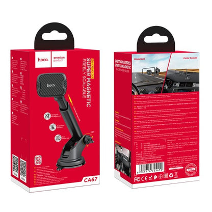 Suport Auto Magnetic HOCO CA67, Universal, Negru