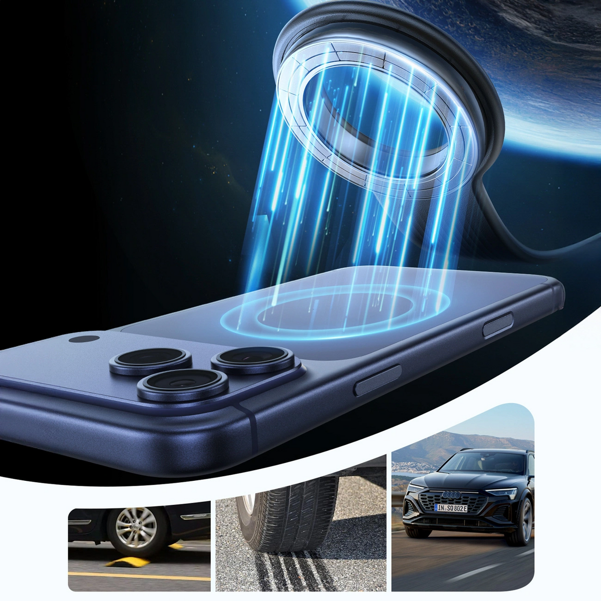 Suport Auto Magnetic Joyroom JR-ZS518, Universal, Negru