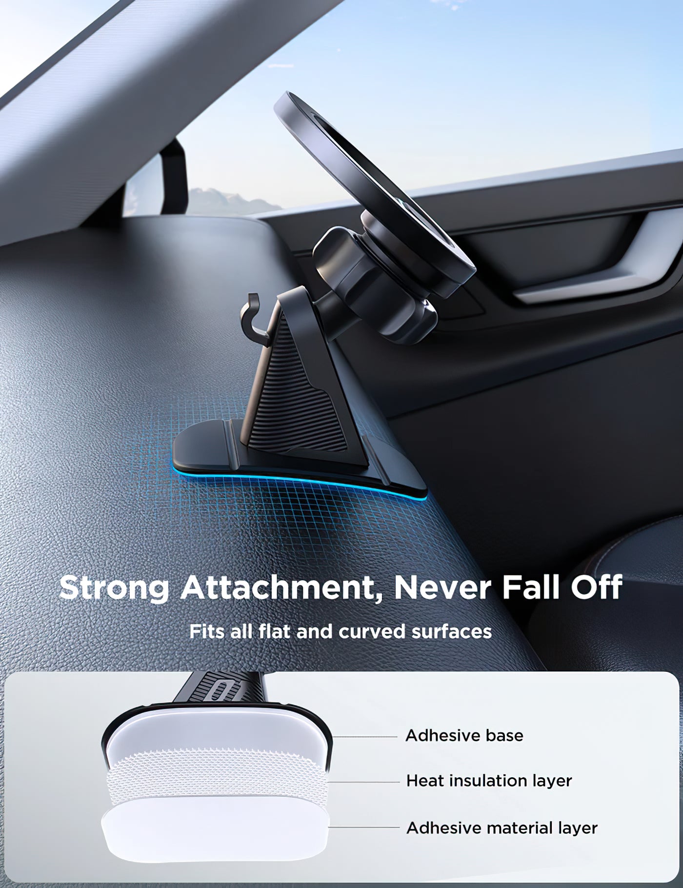 Suport Auto Magnetic Joyroom JR-ZS376, Negru