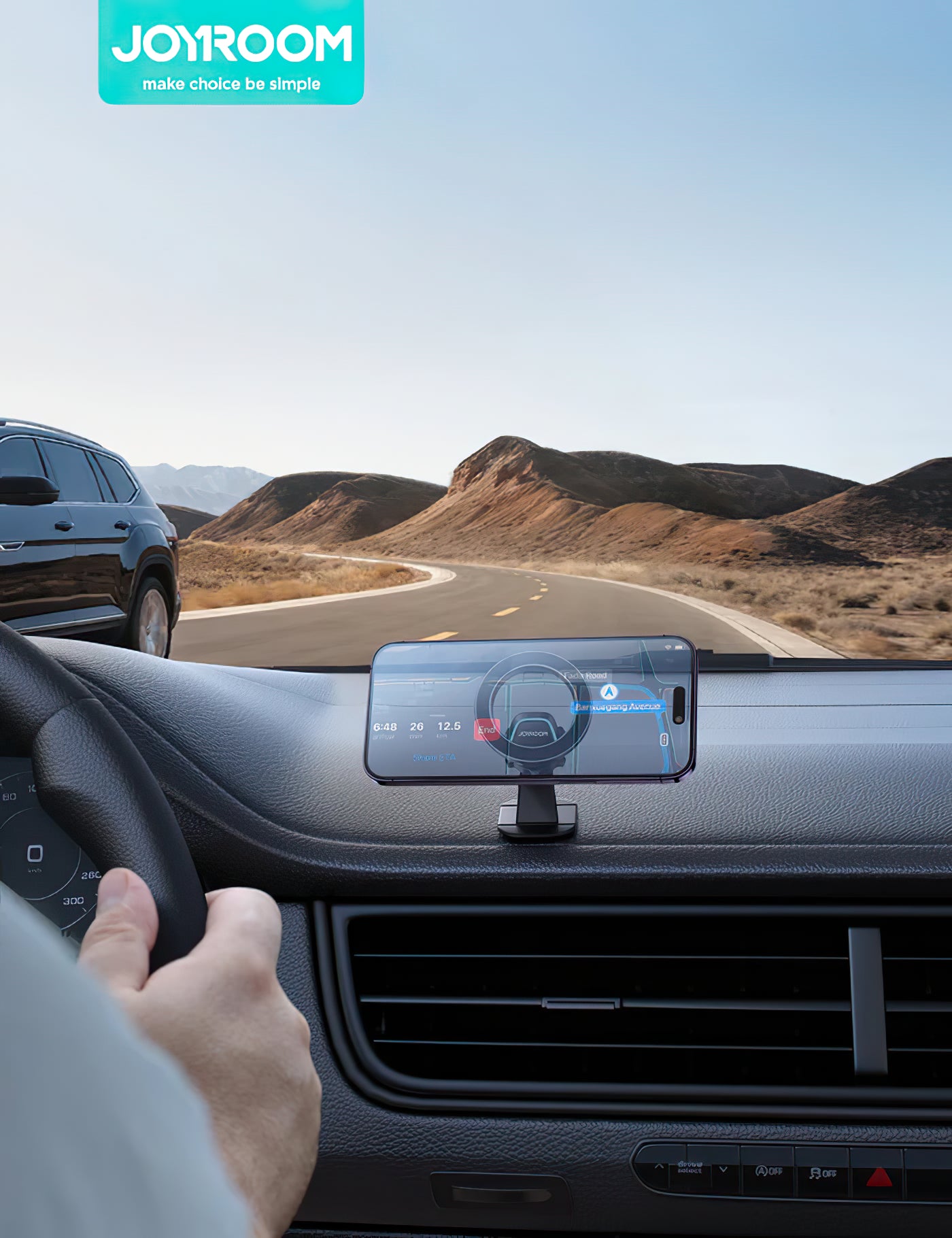 Suport Auto Magnetic Joyroom JR-ZS376, Negru