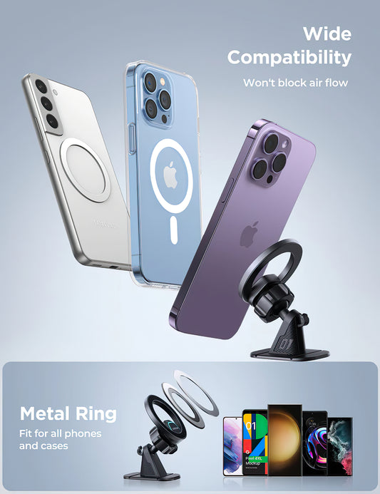 Suport Auto Magnetic Joyroom JR-ZS376, Negru