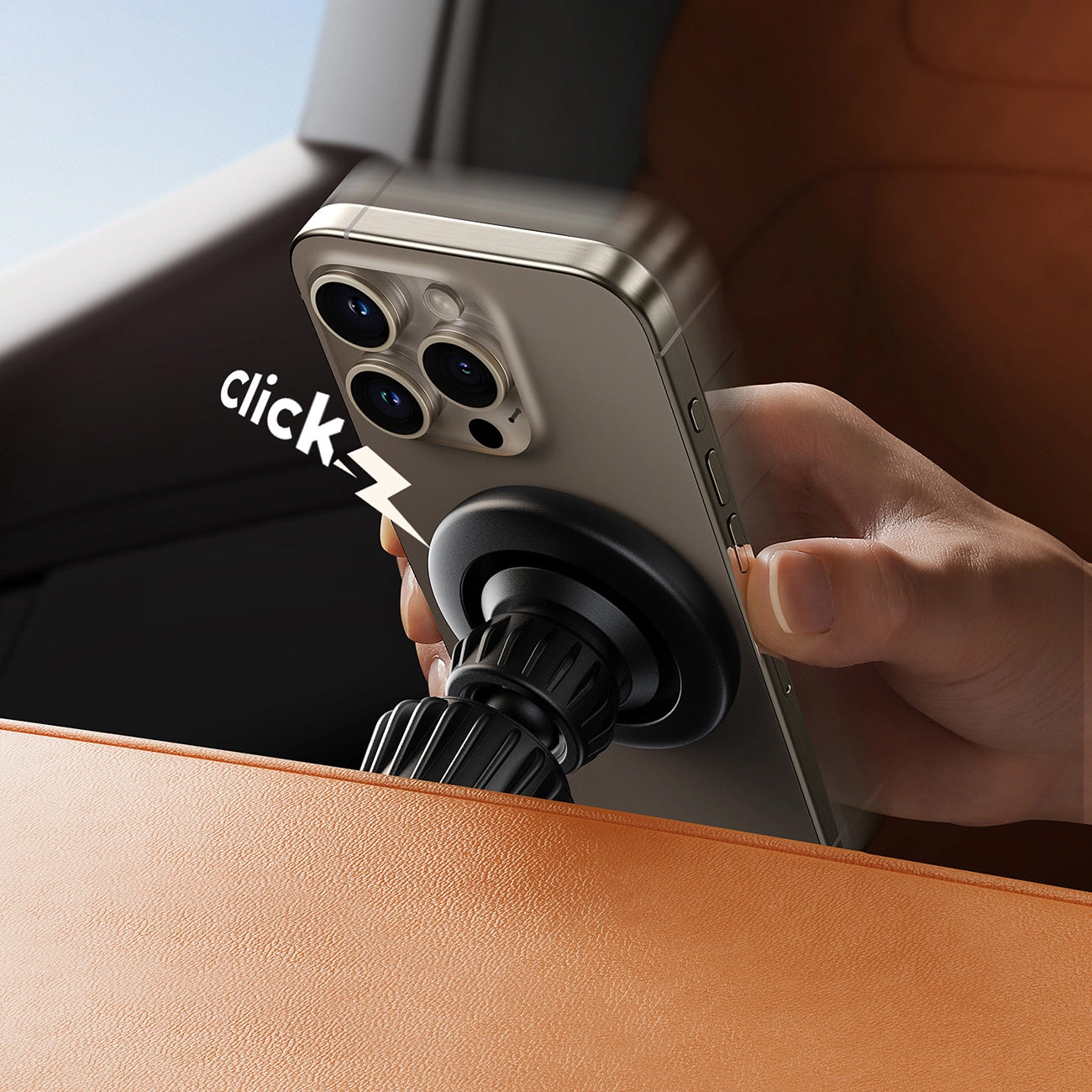 Suport Auto Magnetic Joyroom JR-ZS406 Air Vent, Universal, Negru