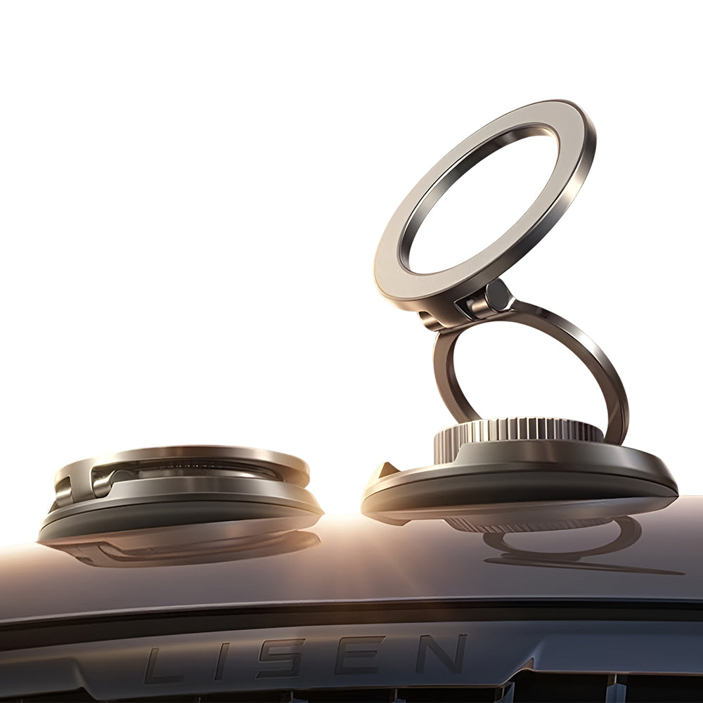Suport Auto Magnetic Lisen A611, Universal, Negru YL0226020002