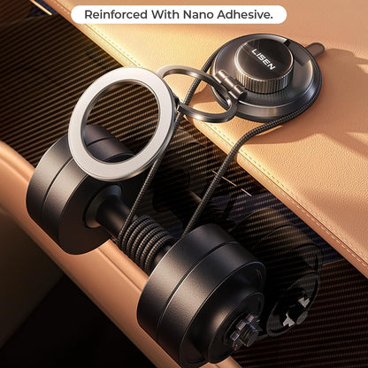 Suport Auto Magnetic Lisen A611, Universal, Negru YL0226020002