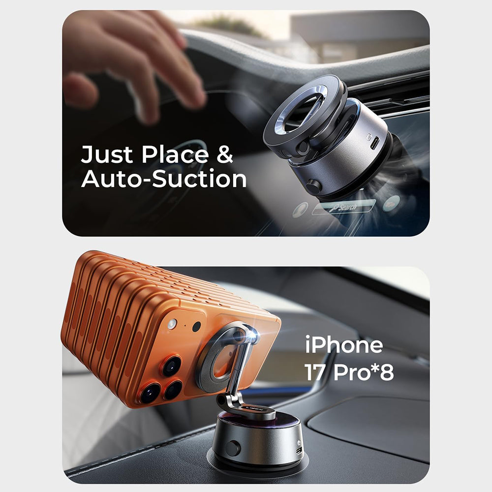 Suport Auto Magnetic Lisen A690, Universal, Gri