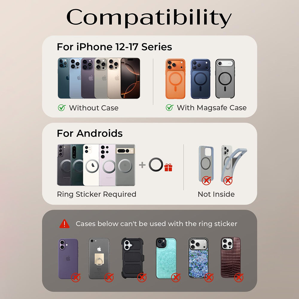 Suport Auto Magnetic Lisen A690, Universal, Gri