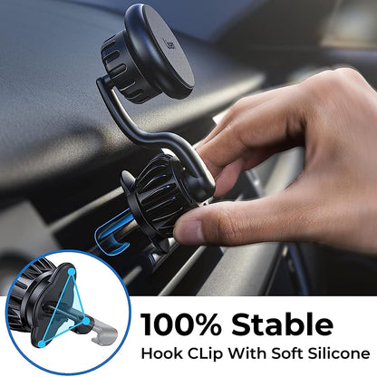 Suport Auto Magnetic Lisen, Universal, Negru YL0222060002