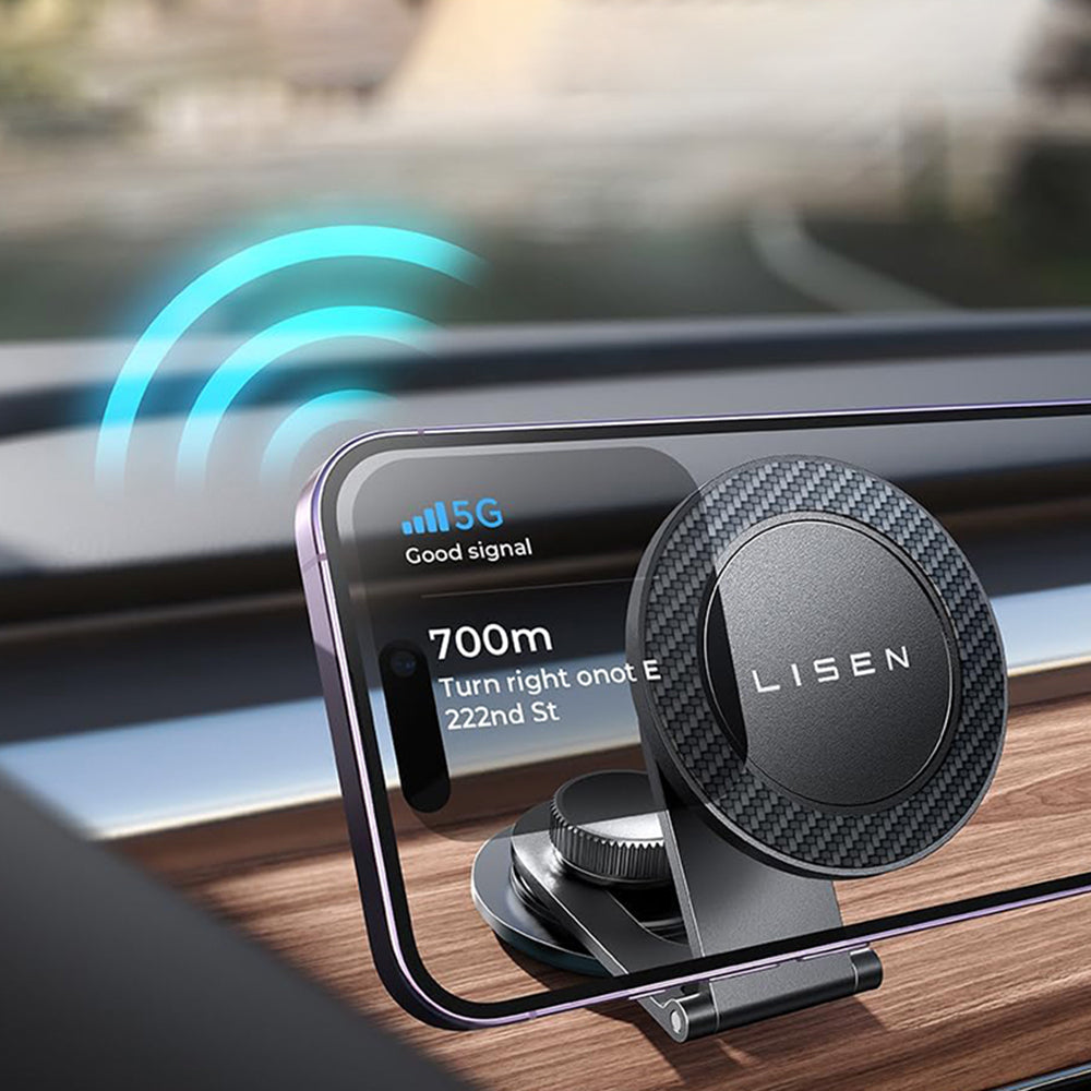 Suport Auto Magnetic Lisen, Universal, Negru YL0223050002