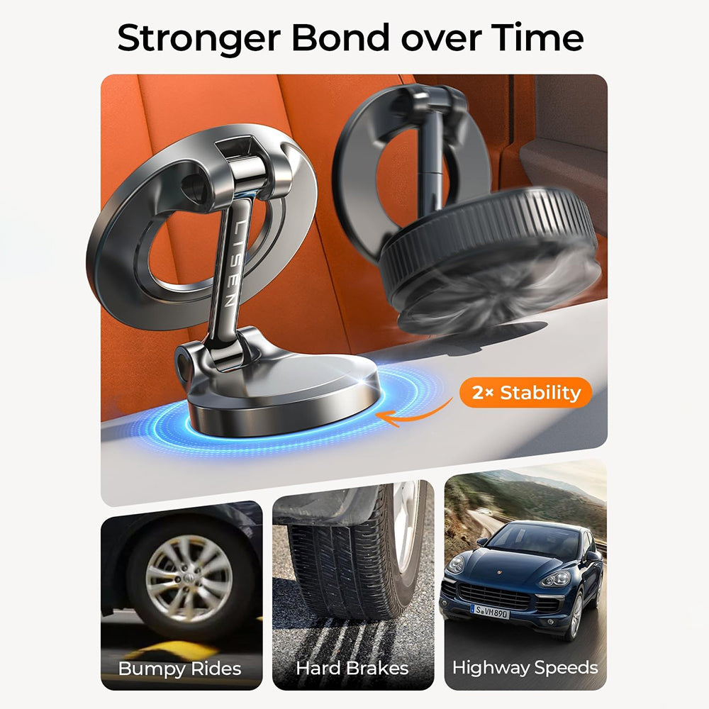 Suport Auto Magnetic Lisen, Universal, Negru YL0223080002