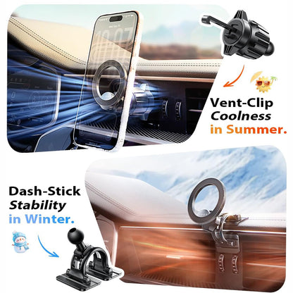 Suport Auto Magnetic Lisen, Universal, Negru YL0223110033