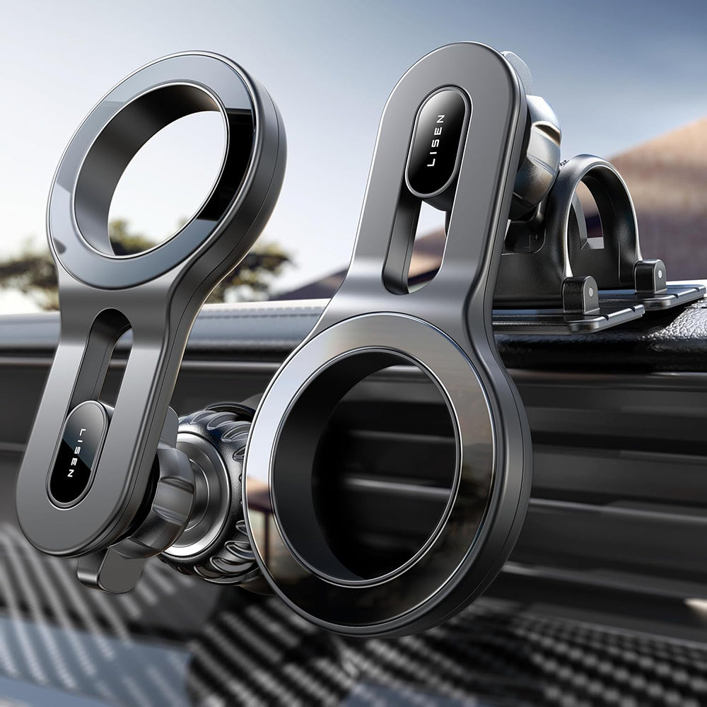 Suport Auto Magnetic Lisen, Universal, Negru YL0224050011