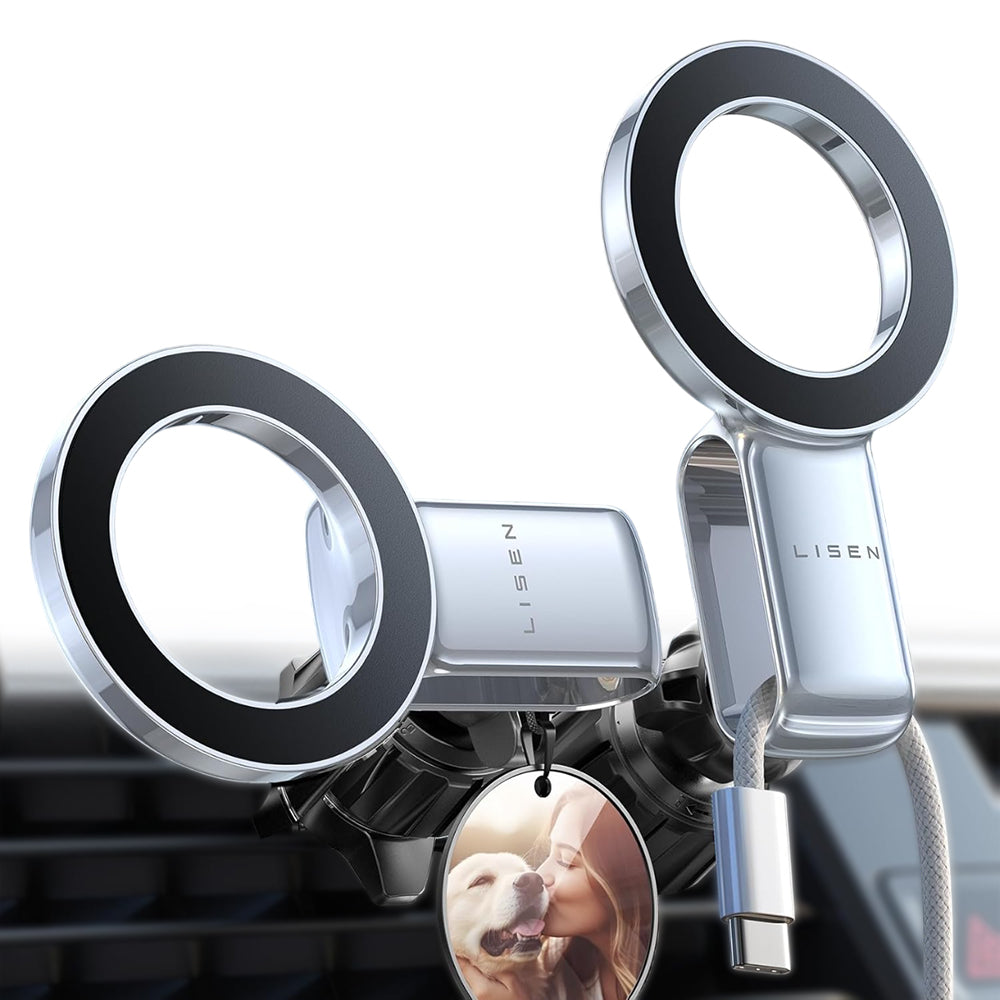 Suport Auto Magnetic Lisen, Universal, Negru YL0224050012