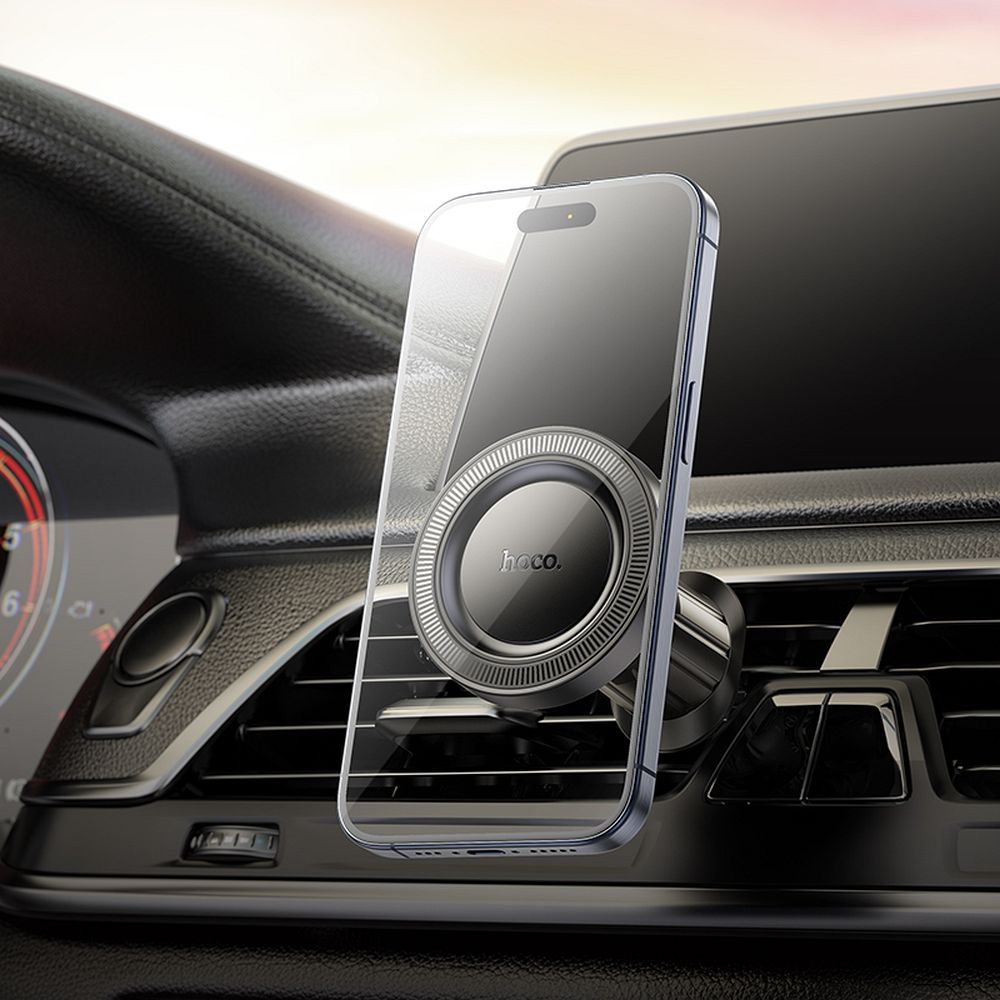 Suport Auto Magnetic HOCO H56, Universal, Negru