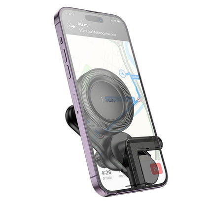 Suport Auto Magnetic MagSafe HOCO H57, Universal, Negru