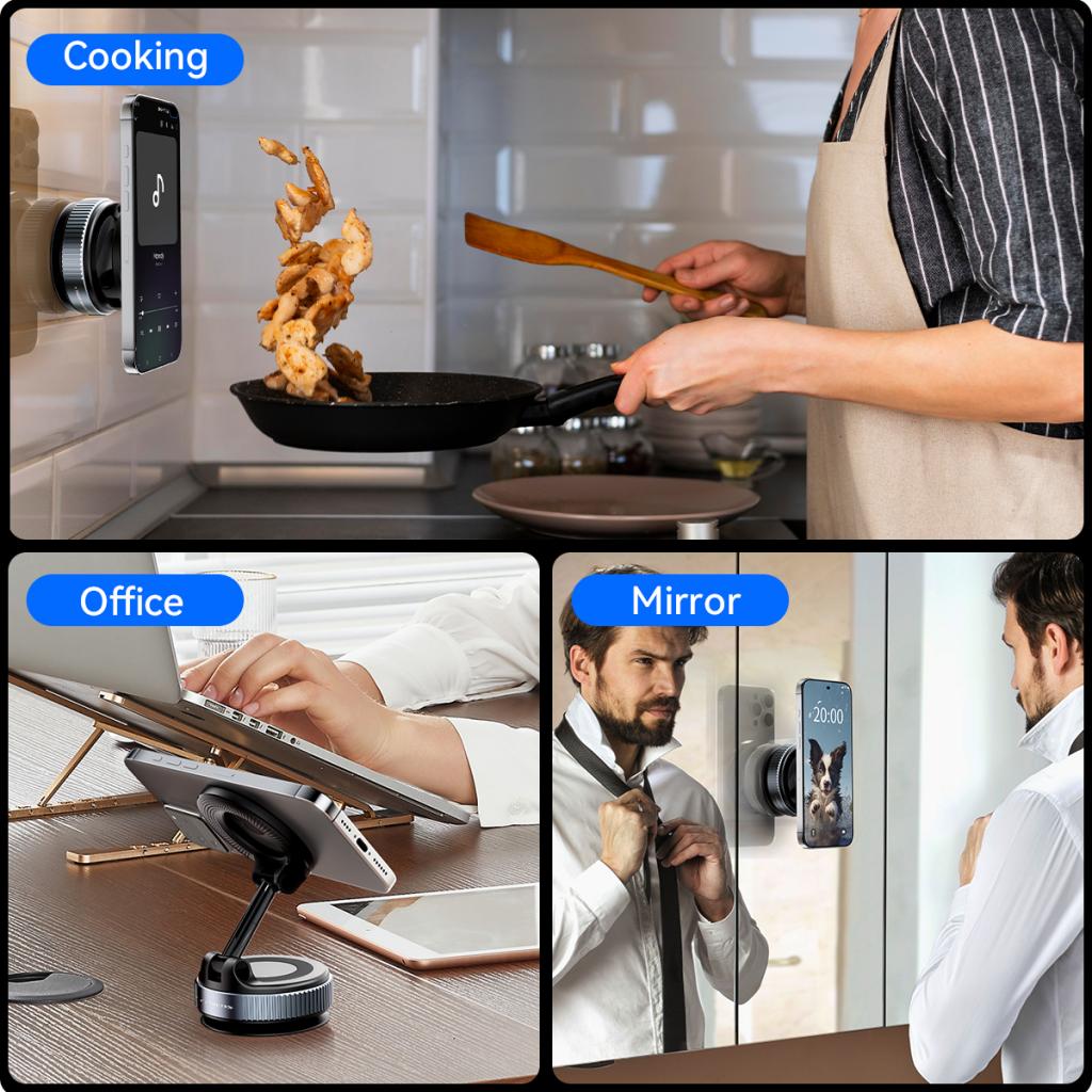 Suport Auto Magnetic XO Design C169, Universal, Negru