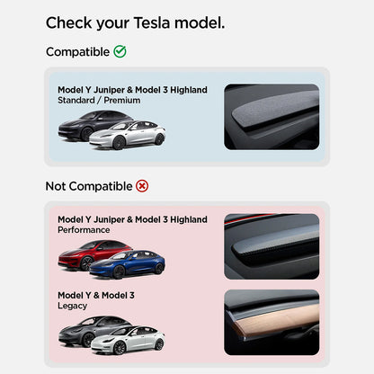 Suport Auto Magnetic Spigen TAM100 pentru Tesla Y Juniper / 3 Highland, Negru
