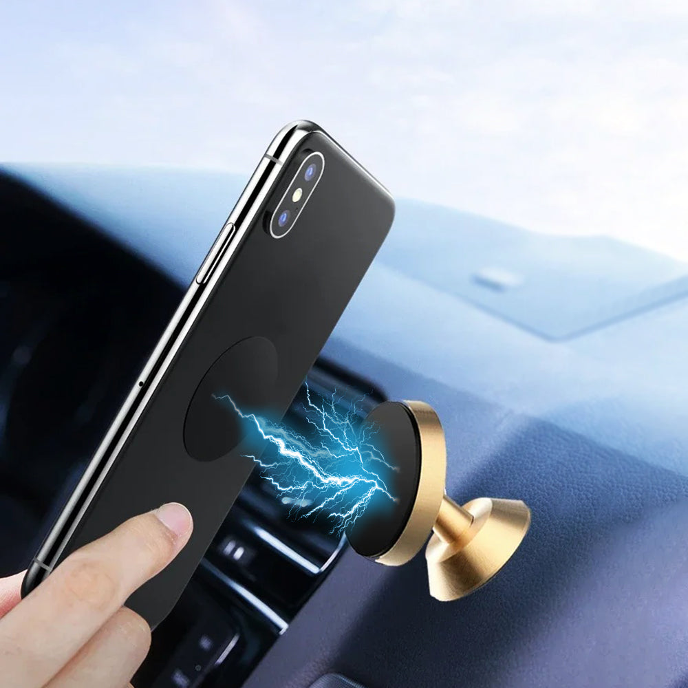 Suport Auto Magnetic Techsuit S10, Universal, Negru