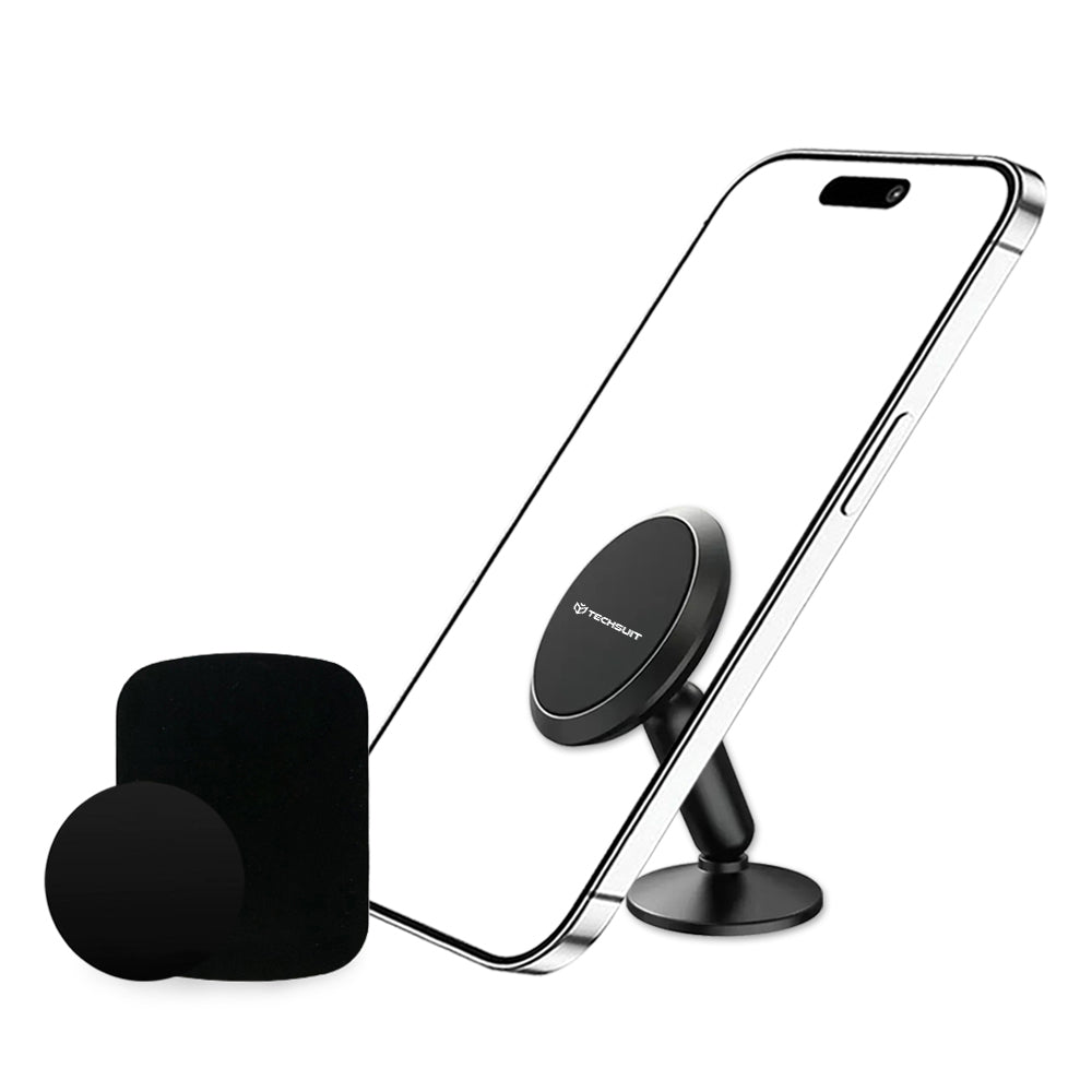 Suport Auto Magnetic Techsuit S11, Universal, Negru