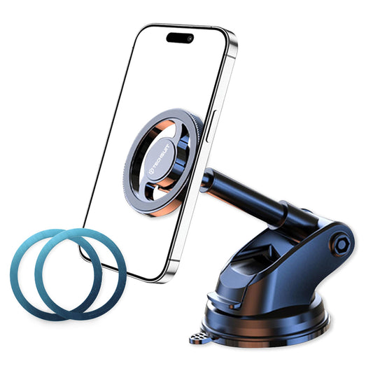 Suport Auto Magnetic Techsuit S12, Universal, Negru