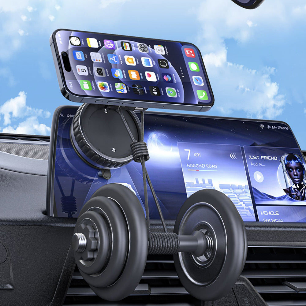 Suport Auto Magnetic Techsuit S15, Universal, Negru