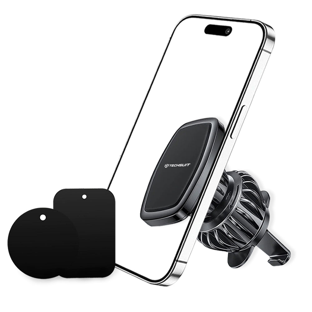 Suport Auto Magnetic Techsuit S2, Universal, Negru