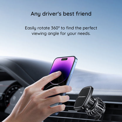 Suport Auto Magnetic Techsuit S2, Universal, Negru