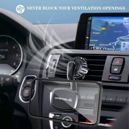 Suport Auto Magnetic Techsuit S3, Universal, Negru