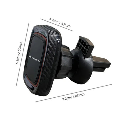 Suport Auto Magnetic Techsuit S5, Universal, Negru Rosu