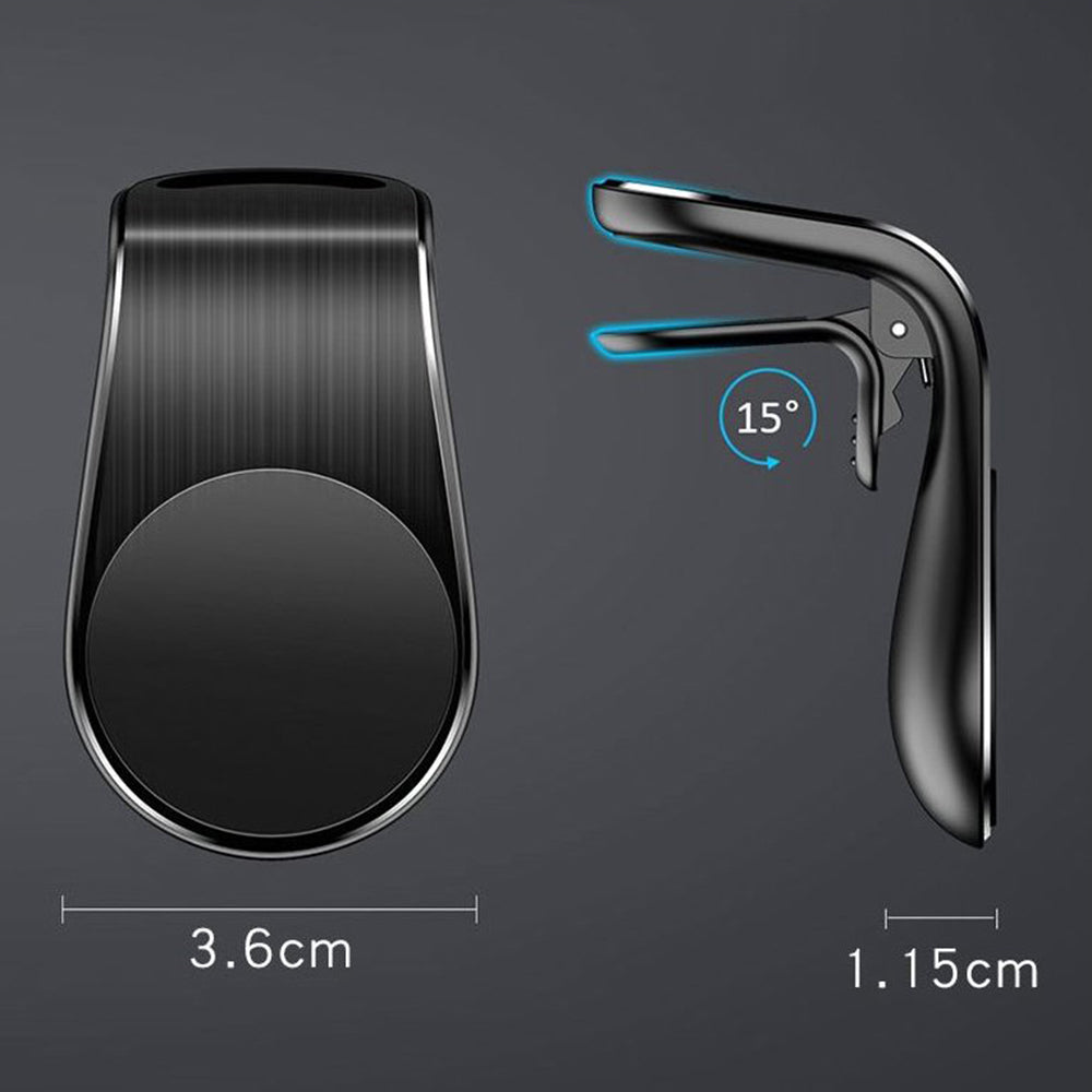 Suport Auto Magnetic Techsuit S7, Universal, Argintiu